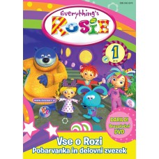 VSE O ROZI 1 - Pobarvanka + DVD 